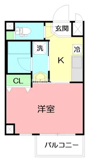 グレースコート平塚【1階】の間取り