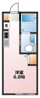 神奈川県横浜市中区矢口台【アパート】の間取り