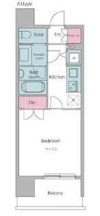 レジディア文京本郷【3階】の間取り