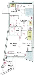 ヴォーガコルテ練馬【3階】の間取り