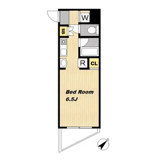 神奈川県川崎市多摩区登戸【マンション】の間取り