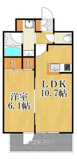 神奈川県川崎市幸区南幸町2【マンション】の間取り