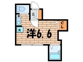 オ-ク上目黒【3階】の間取り