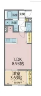 カインドネス相模原小山【2階】の間取り