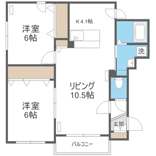 アビタラグーナII【2階】の間取り