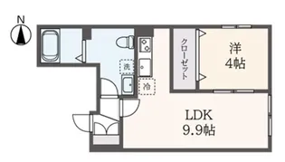 タスキsmart大塚【2階】の間取り