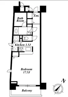 KDXレジデンス白金I【3階】の間取り
