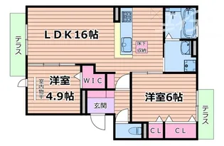 Nord Livre【1階】の間取り