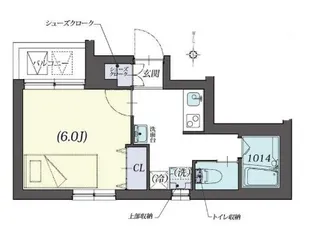 東京都中野区弥生町2【マンション】の間取り