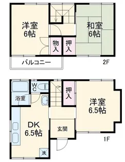 神奈川県横浜市都筑区池辺町【一戸建】の間取り