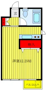 第一三京ビル【4階】の間取り