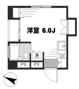 あずきビル【2階】の間取り