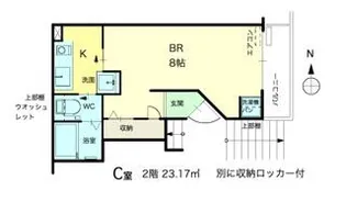 FANNEX【2階】の間取り