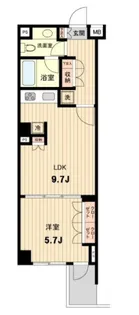 萩中イースト【3階】の間取り