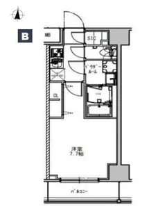 S-RESIDENCE押上south【2階】の間取り