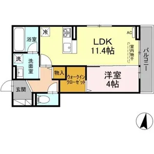 プライマリー【3階】の間取り