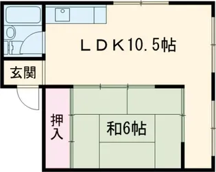 牧野KYビル【2階】の間取り