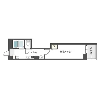 グランパシフィック桜川【4階】の間取り