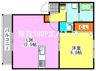 レガロ前原Shiki【2階】の間取り