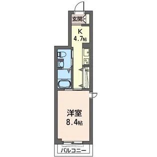 バシレウス【2階】の間取り