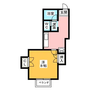 サニーヒル古市【2階】の間取り