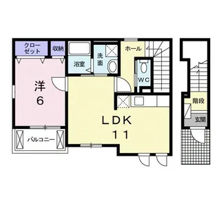 ボナールハウス【2階】の間取り