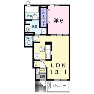 グラシアス【1階】の間取り