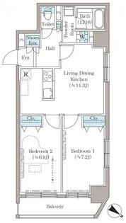 ステラテラス【7階】の間取り