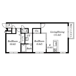 サクラディア苗穂【3階】の間取り