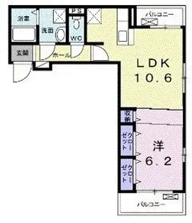 アヴニール・ド・志木【2階】の間取り