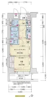 プレサンス ジェネ 赤羽 真正寺坂【2階】の間取り