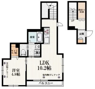 めぞん遊【2階】の間取り