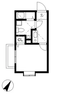 アザーレ・T【1階】の間取り