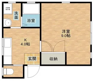 ヤングプラザK【2階】の間取り