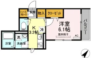 Grace-T【3階】の間取り