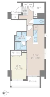 Bell Primvere【6階】の間取り