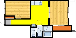 ビルズネットビル【3階】の間取り