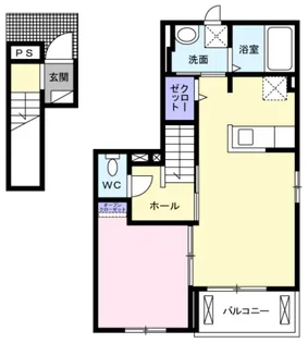 リバーサイド川崎大師VI【2階】の間取り