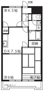 草間ビル【1階】の間取り