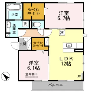 プロキオン【3階】の間取り