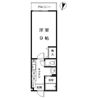 ティブルスK【3階】の間取り