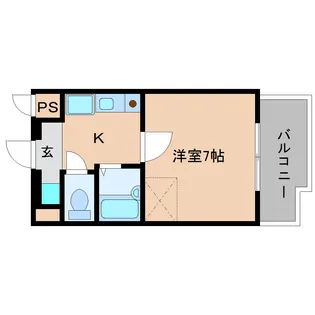 オリエンタル原町別院【1階】の間取り