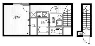 ミハス荻窪【2階】の間取り