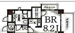 ハックベリーヒルズ【4階】の間取り