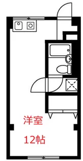 山本ビル【4階】の間取り