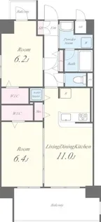 Flourish SI【1階】の間取り
