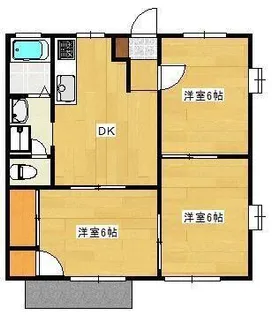 フォーブル村松III【1階】の間取り