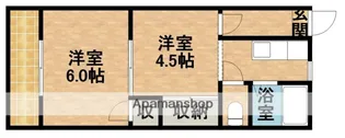 サンハイツ白羽【2階】の間取り