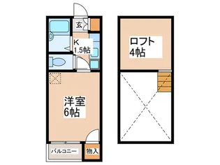 もくせい館【2階】の間取り