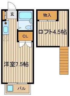 グラン・ヴェール保谷【2階】の間取り
